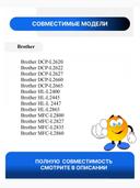 Драм-картридж Brother DR-2510 для DCP-L2400DWE/L2660DW/HL-L2445DW, Bk, 15K, Blossom 2