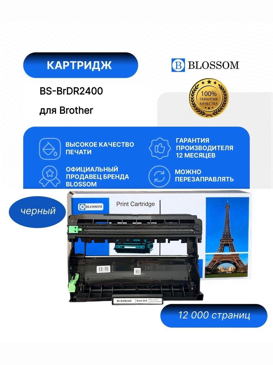 Драм-картридж Brother DR-2400 для HL-L2310/2350/2370DN/2375DW/DCP-L2510/2530DW/MFC-L2710DN/DW, Bk, 12K, Blossom